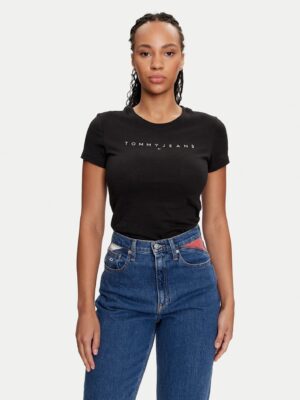 tommy jeans koszulka czarna