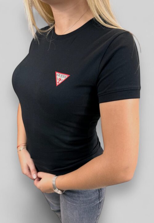t-shirt czarny guess