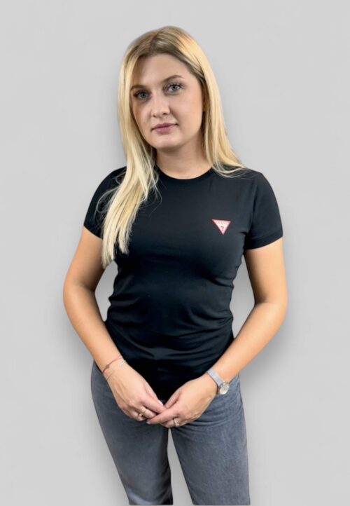 guess koszulka czarna